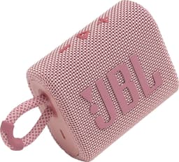 JBL GO 3 bærbar trådløs høyttaler (rosa)