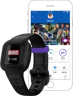 Garmin Vivofit Jr. 3 activity tracker for kids (Black Panther)