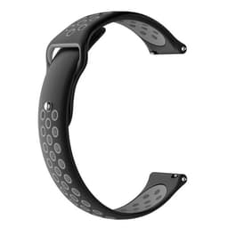 Perforeret silikonerem til Garmin Fenix Chronos, Sort+Grå