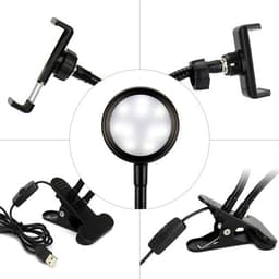 Joustava Mobiilipidike LED-valolla