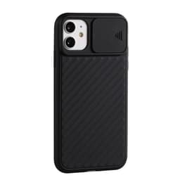 Anti-slip TPU-kuori kameran linssin suojalla iPhone 11 Pro Max, musta