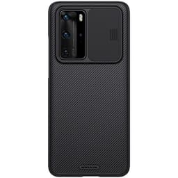 NILLKIN matkapuhelimen kuori kamerasuojalla Huawei P40 Pro, Musta