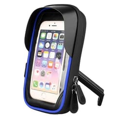 Vanntett mobilholder for mountain bike med kortholder som festes på bakspeilet