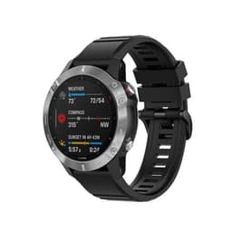 Silikonarmbånd Garmin Fenix 6S Svart