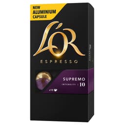 L'Or Espresso 10 Supremo kahvikapselit 4018202