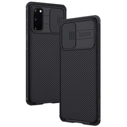 NILLKIN mobildeksel med kamerabeskyttelse Samsung Galaxy S20, Svart