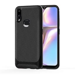 TPU skal Huawei P Smart (2019), Carbon Fiber+Svart