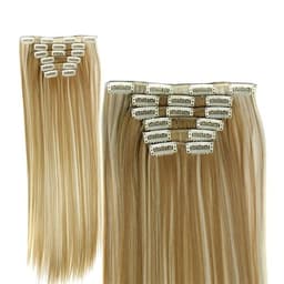 Clipon Løshår Cendre Ash Blond- 60cm langt / 28cm bredt