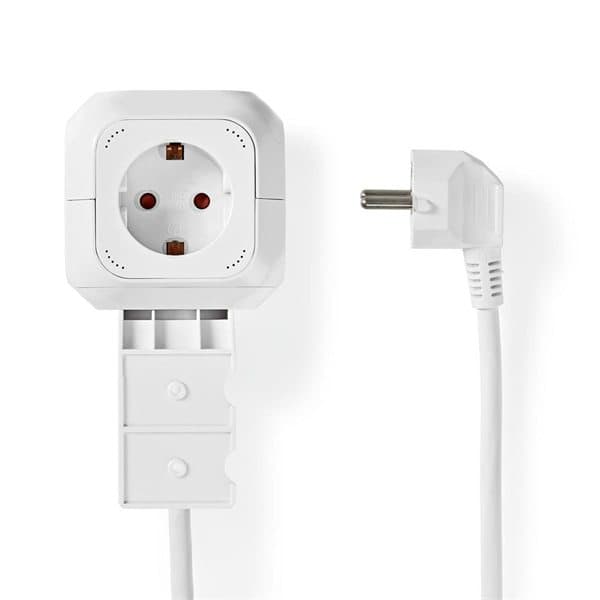Nedis Kubformat Grenuttag - USB & Schuko