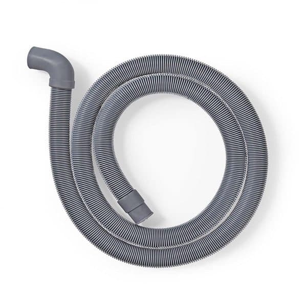 Nedis Utløpsslange 22 mm Vinklet 19 mm Rett 2.5 m