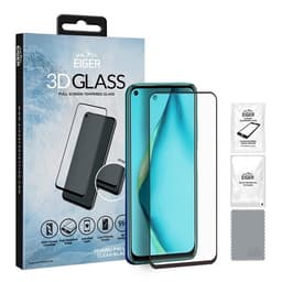 Eiger 3D Temperoitu Näytönsuoja Huawei P40 Lite - Kirkas/Musta