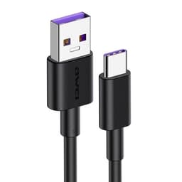 1m Pikalatauskaapeli USB-tyyppi C - Musta