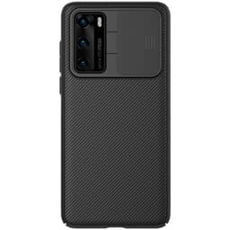 NILLKIN kuori kamerasuojalla Huawei P40, Musta
