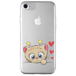 La Vie iPhone 6/6S/7 mykt deksel (cute cat)