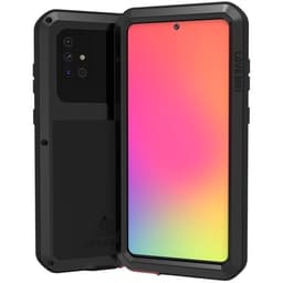 Shockproof Takakansi Samsung Galaxy A71 - Musta