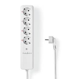 Nedis Smart RF-grenuttak 4x Schuko typ F 3680 W