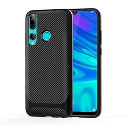 TPU kuori Huawei Honor 20 Lite / 20i, Carbon Fiber+Musta
