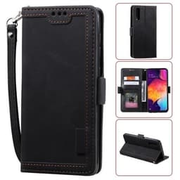 Lompakkokotelo telineellä Huawei P30, Musta
