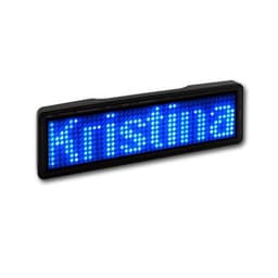 Sertronics LED Name Tag - Blå