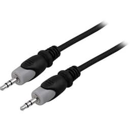 Lydkabel, 3,5mm hann - hann, 10m