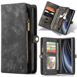 CASEME Samsung Galaxy Note 20 Retro läder plånboksfodral