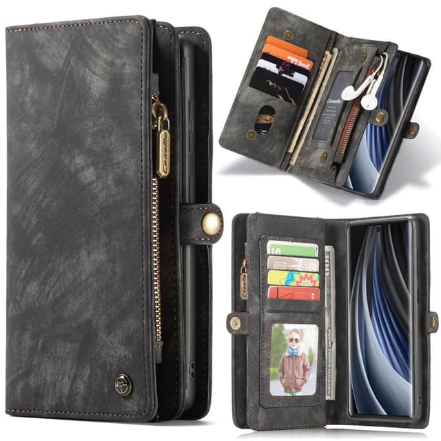 CASEME Samsung Galaxy Note 20 Retro läder plånboksfodral