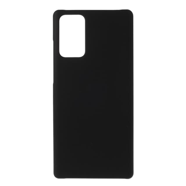 Samsung Galaxy Note 20 Rubberized HårdPlast Skal - Svart