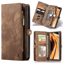 CASEME Samsung Galaxy Note 20 Ultra Retro läder plånboksfodral