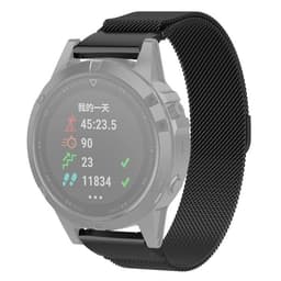 Rem Milanese Loop til Garmin Fenix 6X, Sort