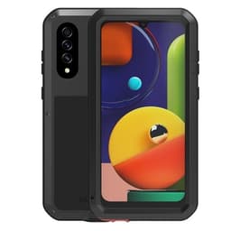 Shockproof Kotelo Samsung Galaxy A50s - Musta