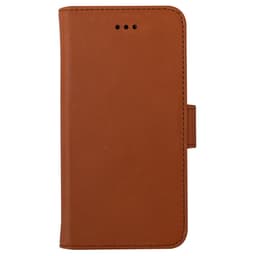 La Vie iPhone X læderetui med pung (amber brown)