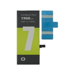 Oh-Box Batteri til iPhone 7 med Batteritape