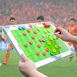 Magnetisk Taktiktavle Fodbold