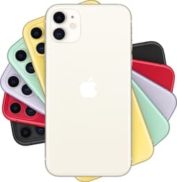 iPhone 11 smartphone 64GB (vit)