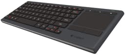 Logitech K830 trådløst tastatur (sort)
