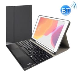 Futteral til nettbrett iPad 10.2 og tastatur - Svart