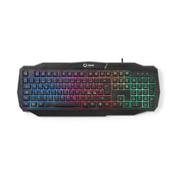 Nedis Trådbundet gamingtastatur Nordisk Layout - Svart