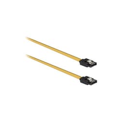 König SATA-kabel 1 m Gul