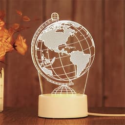 3D Natlampe