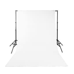 Fotostudiobaggrund 1.90 x 2.95 m hvid