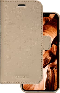 Dbramante1928 New York cover med pung til iPhone 12/12 Pro (sahara sand)