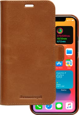 Dbramante1928 Lynge lommebokdeksel til iPhone 12/12 Pro (brun)