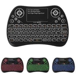 Mini Trådløst tastatur til Smart-TV / Smartphones - lys