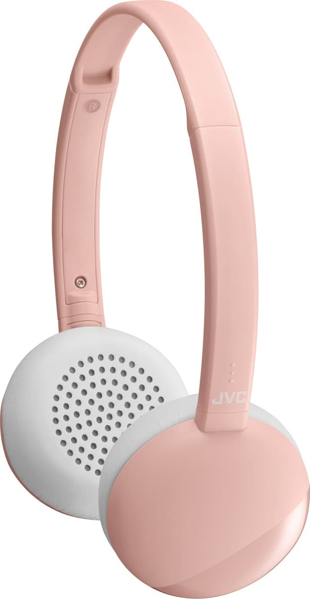 JVC S22 trådlösa on ear-hörlurar (rosa)