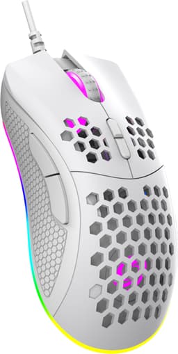 NOS M-600 V2 pelihiiri (valkoinen)