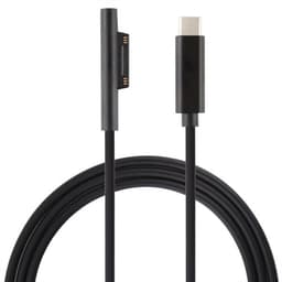USB Type-C till 6 Pin Magnetisk laddkabel till Microsoft Surface Pro 6