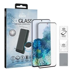 Eiger 3D CF Temperoitu Näytönsuoja Samsung Galaxy S20 Ultra Kirkas/Musta