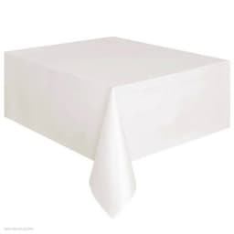 Hvit Voksduk - 10 pk