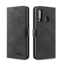 Flipfoderal med ståfunktion Huawei P30 Lite / Nova 4e - Sort