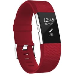 Fitbit Charge 2 armbånd rød (L)